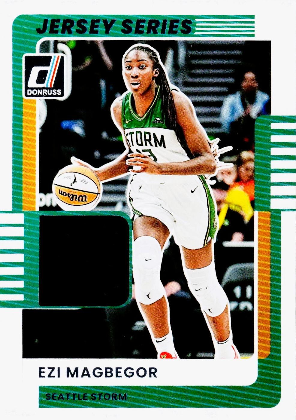 2025 Panini Donruss WNBA Jersey Series Ezi Magbegor #57 card