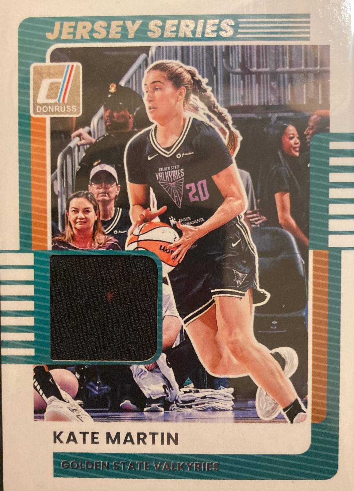 2025 Panini Donruss WNBA Jersey Series Kate Martin #81 card