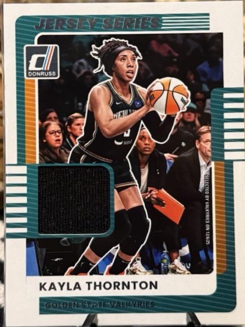 2025 Panini Donruss WNBA Jersey Series Kayla Thornton #59 card