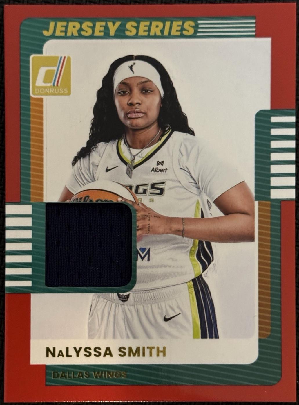 2025 Panini Donruss WNBA Jersey Series NaLyssa Smith #79 card