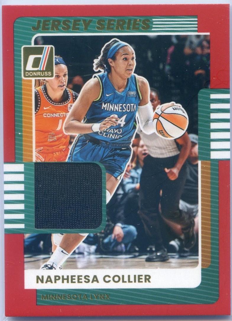 2025 Panini Donruss WNBA Jersey Series Napheesa Collier #29 card