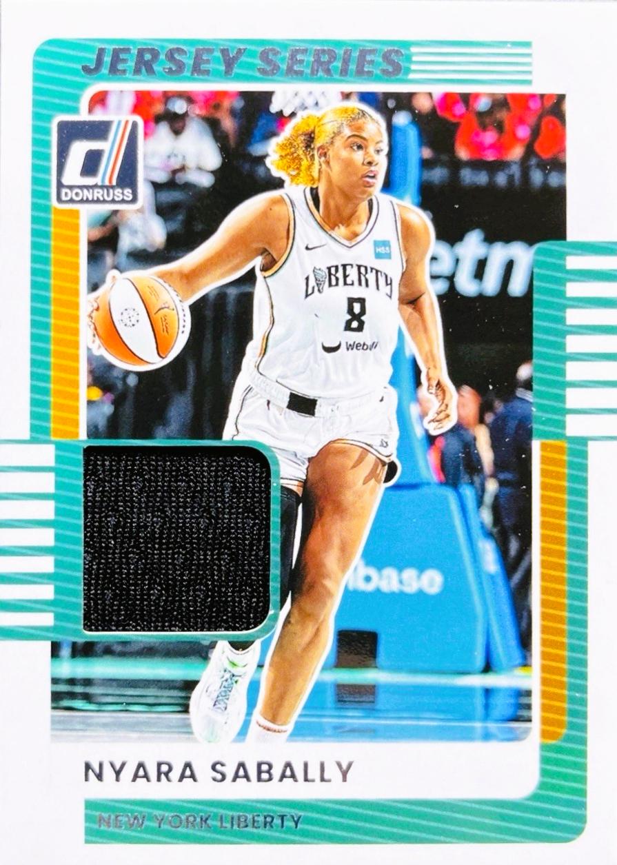 2025 Panini Donruss WNBA Jersey Series Nyara Sabally #4 card