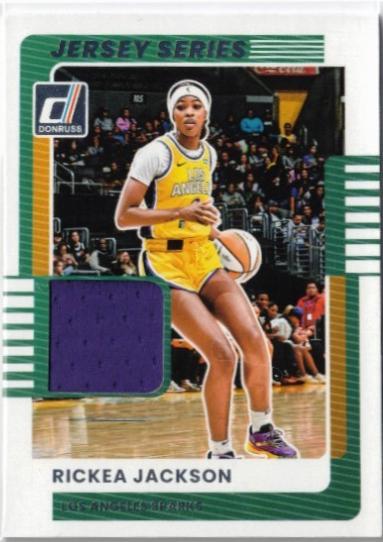 2025 Panini Donruss WNBA Jersey Series Rickea Jackson #51 card