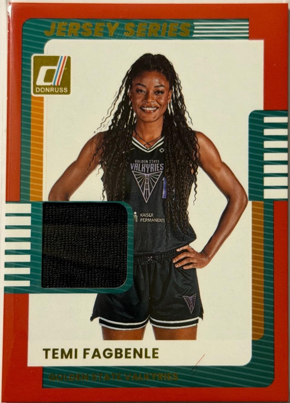 2025 Panini Donruss WNBA Jersey Series Temi Fagbenle #7 card