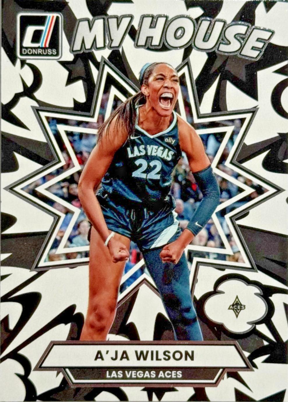 2025 Panini Donruss WNBA My House A'ja Wilson #5 card