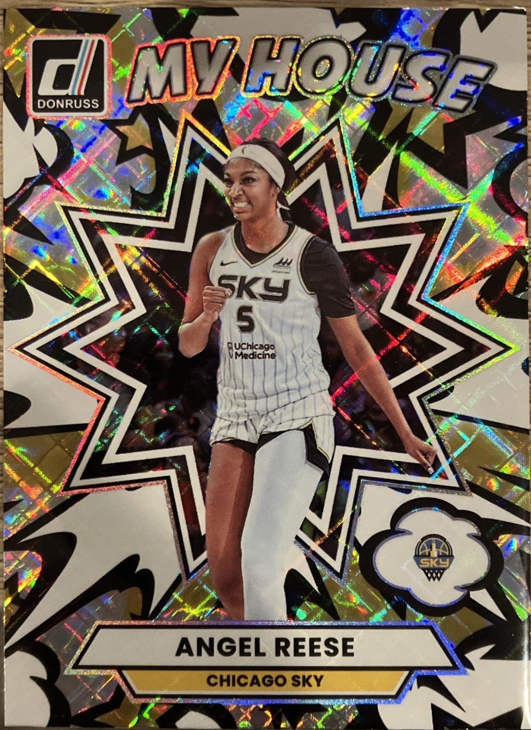 2025 Panini Donruss WNBA My House Angel Reese [Diamond] #6 card