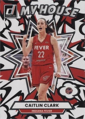2025 Panini Donruss WNBA My House Caitlin Clark #4 card