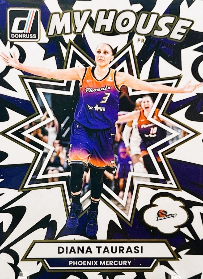2025 Panini Donruss WNBA My House Diana Taurasi [Press Proof] #12 card