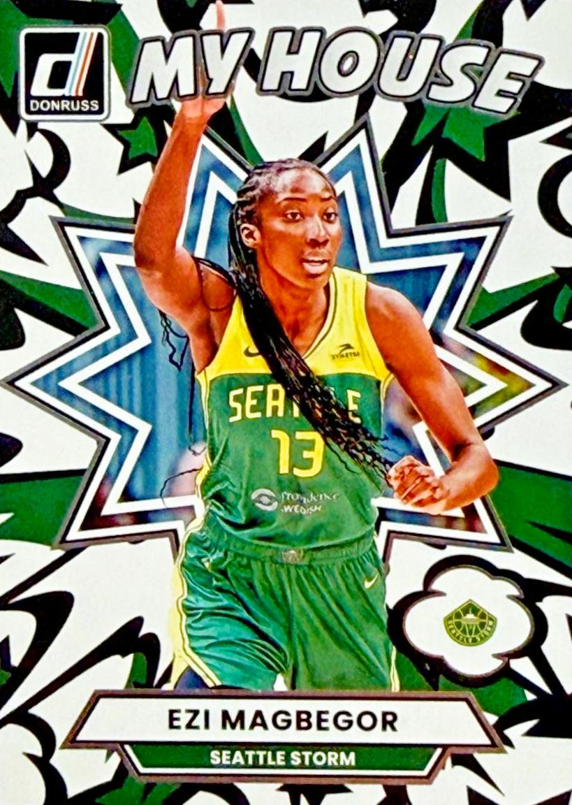 2025 Panini Donruss WNBA My House Ezi Magbegor #9 card