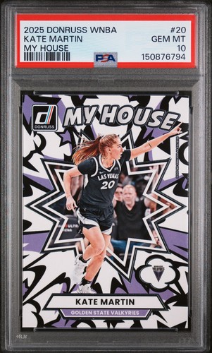 2025 Panini Donruss WNBA My House Kate Martin #20 card