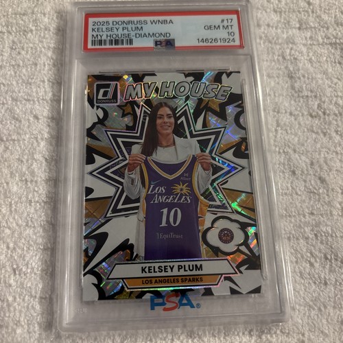2025 Panini Donruss WNBA My House Kelsey Plum [Diamond] #17 card