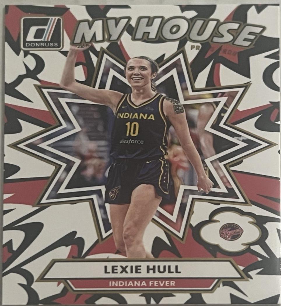 2025 Panini Donruss WNBA My House Lexie Hull [Press Proof] #10 card