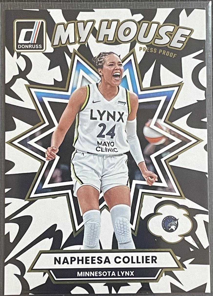 2025 Panini Donruss WNBA My House Napheesa Collier [Press Proof] #15 card