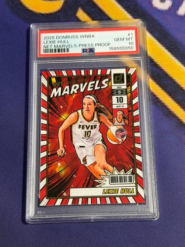 2025 Panini Donruss WNBA Net Marvels Lexie Hull [Press Proof] #1 card