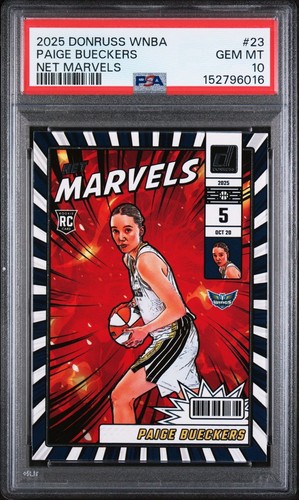 2025 Panini Donruss WNBA Net Marvels Paige Bueckers #23 card