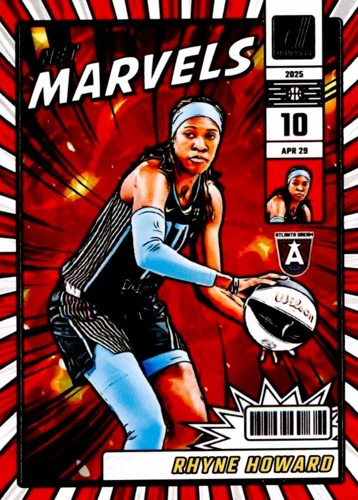 2025 Panini Donruss WNBA Net Marvels Rhyne Howard #2 card