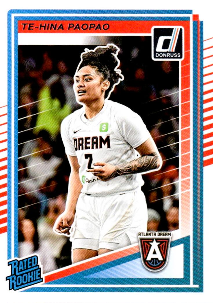2025 Panini Donruss WNBA Te-Hina Paopao #91 card