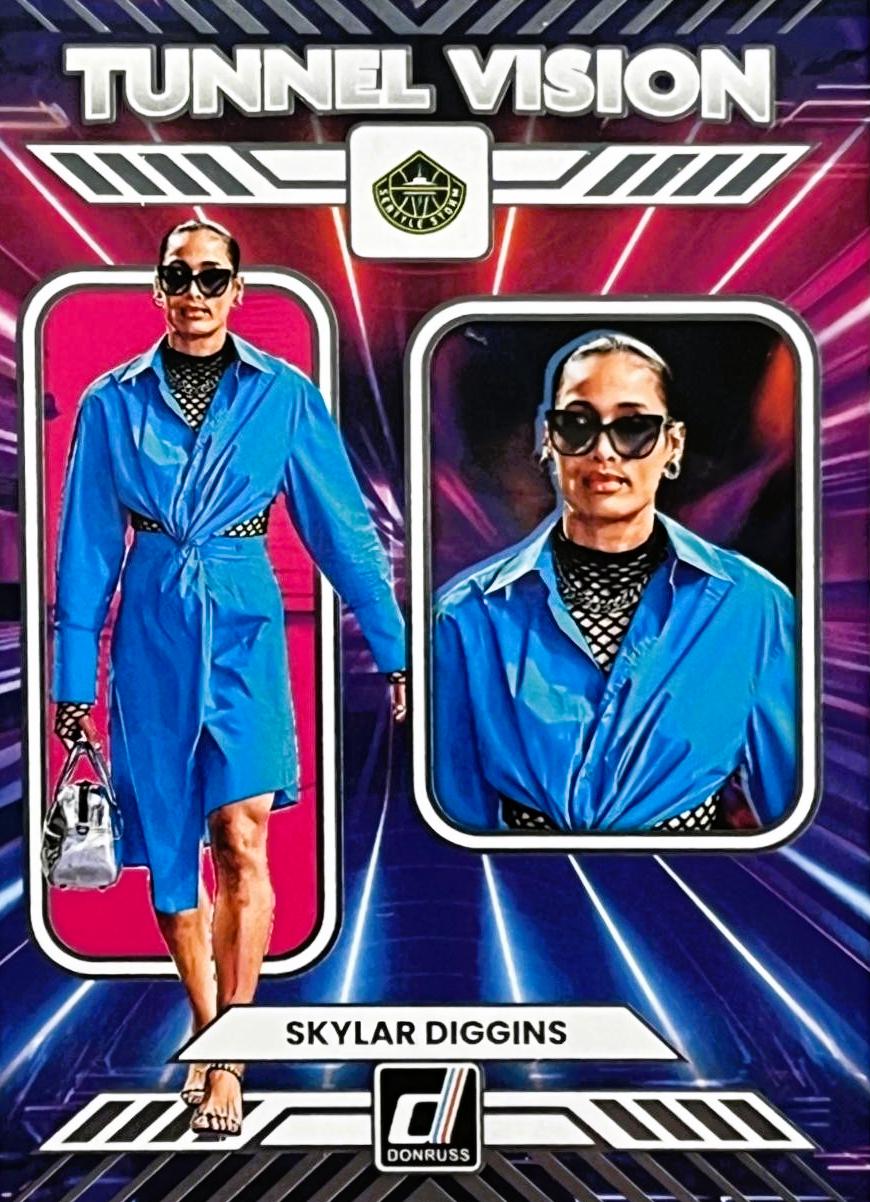 2025 Panini Donruss WNBA Tunnel Vision Skylar Diggins #7 card
