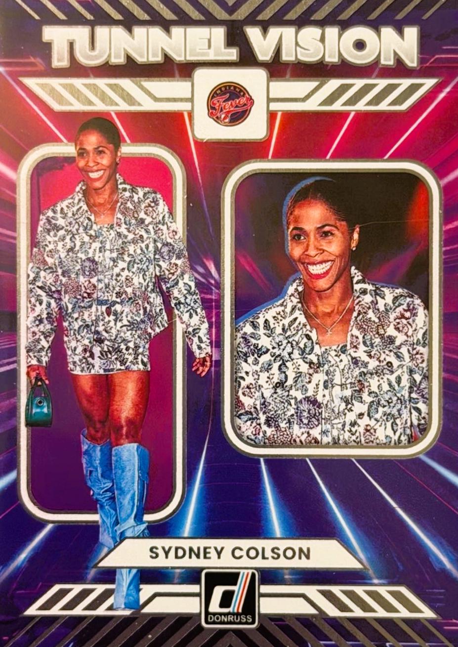 2025 Panini Donruss WNBA Tunnel Vision Sydney Colson #11 card