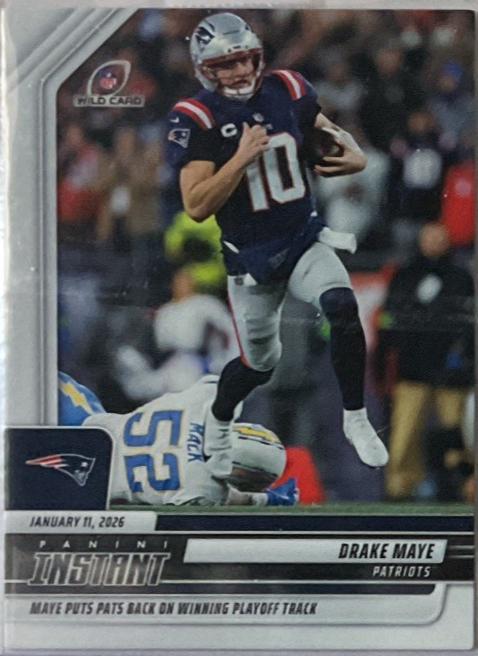 2025 Panini Instant Drake Maye #415 card