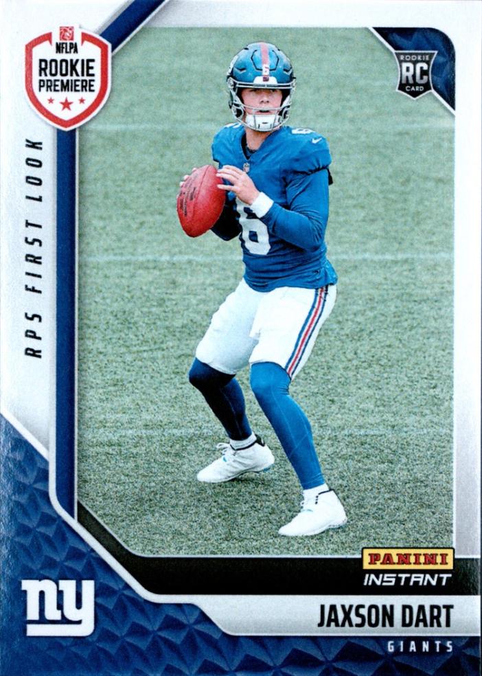2025 Panini Instant First Look Jaxson Dart #RPSFL-13 card