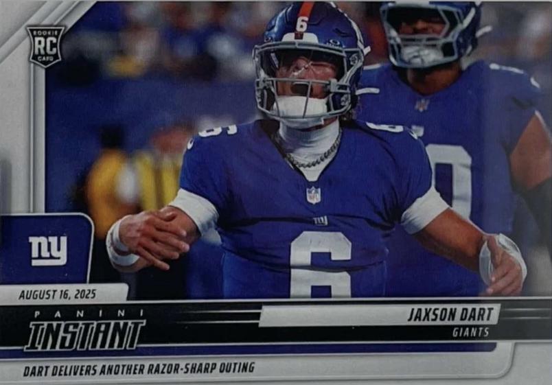 2025 Panini Instant Jaxson Dart #33 card