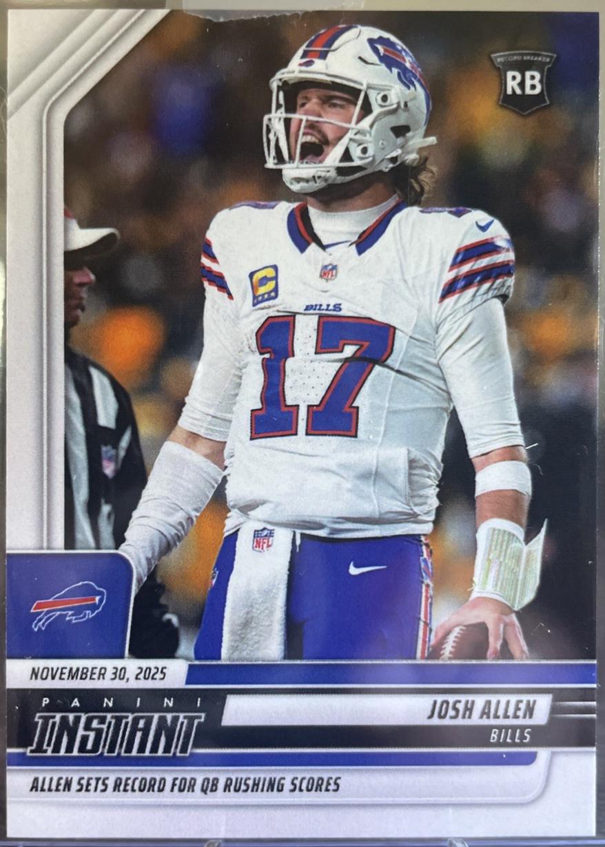 2025 Panini Instant Josh Allen #282 card