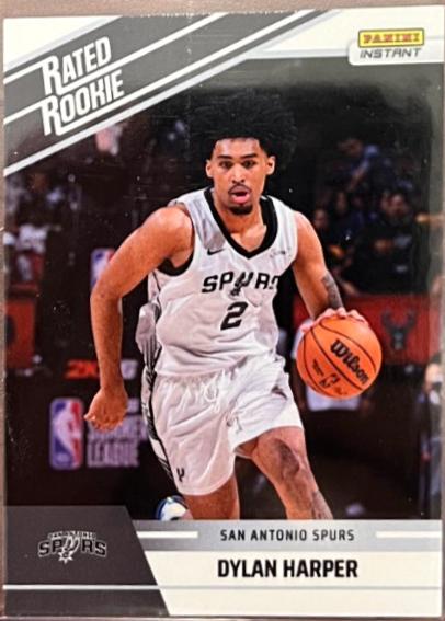 2025 Panini Instant Rated Rookie Retro Dylan Harper #1 card
