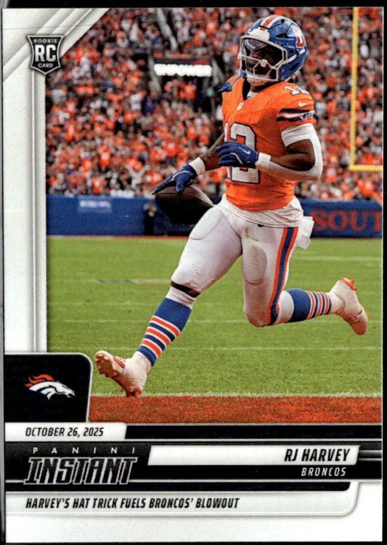 2025 Panini Instant RJ Harvey #184 card