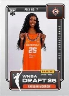 2025 Panini Instant WNBA Draft Night Aneesah Morrow #DN-6 card