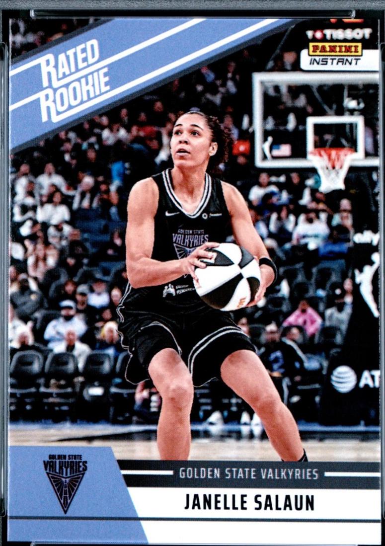 2025 Panini Instant WNBA Retro Rated Rookies Janelle Salaun #RRR-4 card