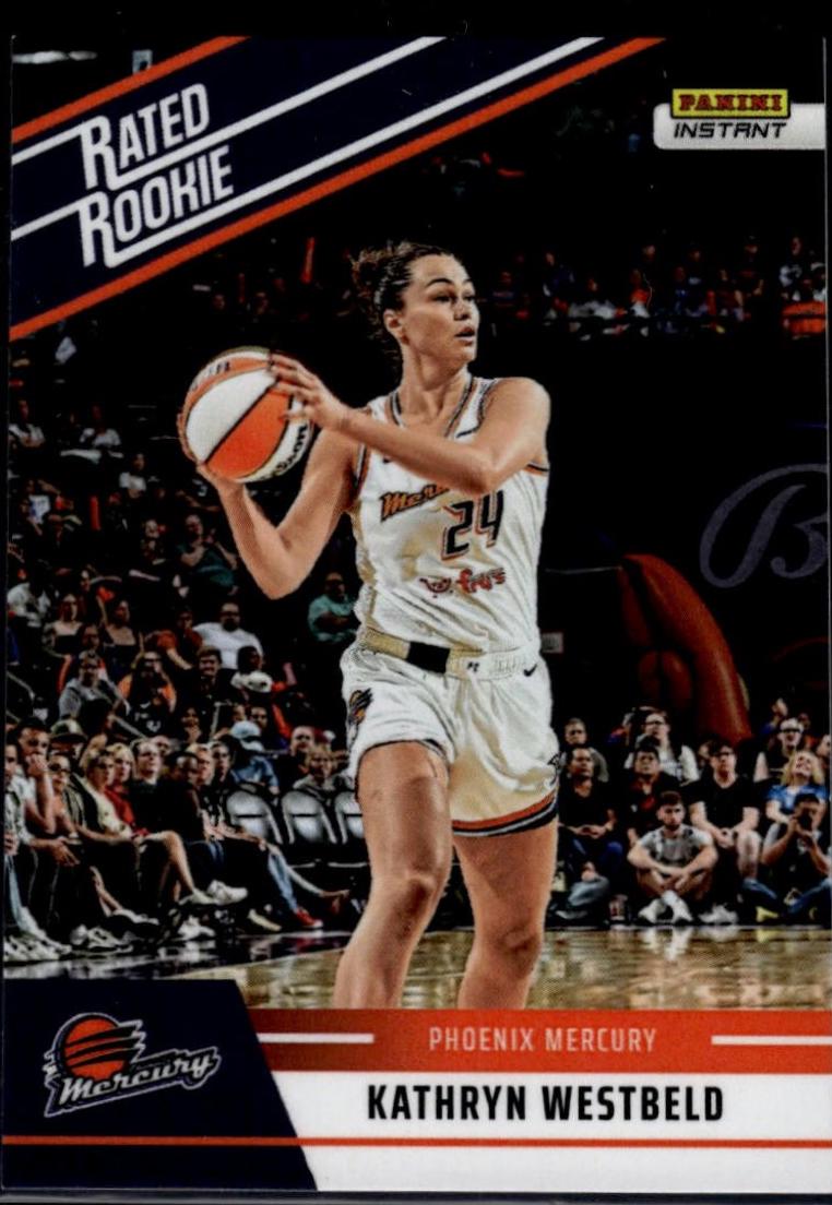 2025 Panini Instant WNBA Retro Rated Rookies Kathryn Westbeld #RRR-12 card