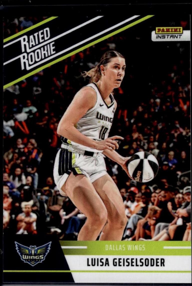 2025 Panini Instant WNBA Retro Rated Rookies Luisa Geiselsoder #RRR-20 card