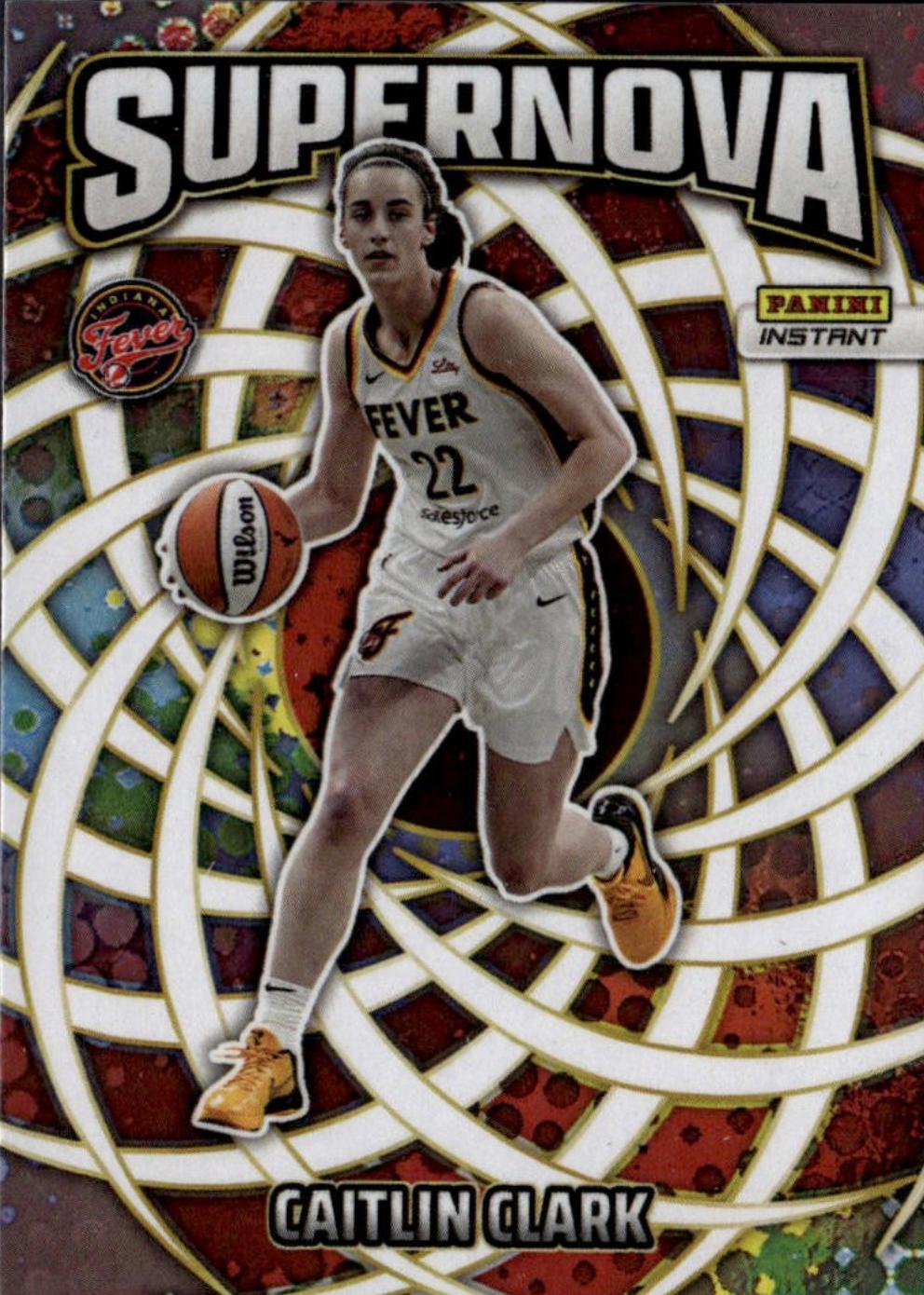 2025 Panini Instant WNBA Supernova Caitlin Clark #SN-1 card