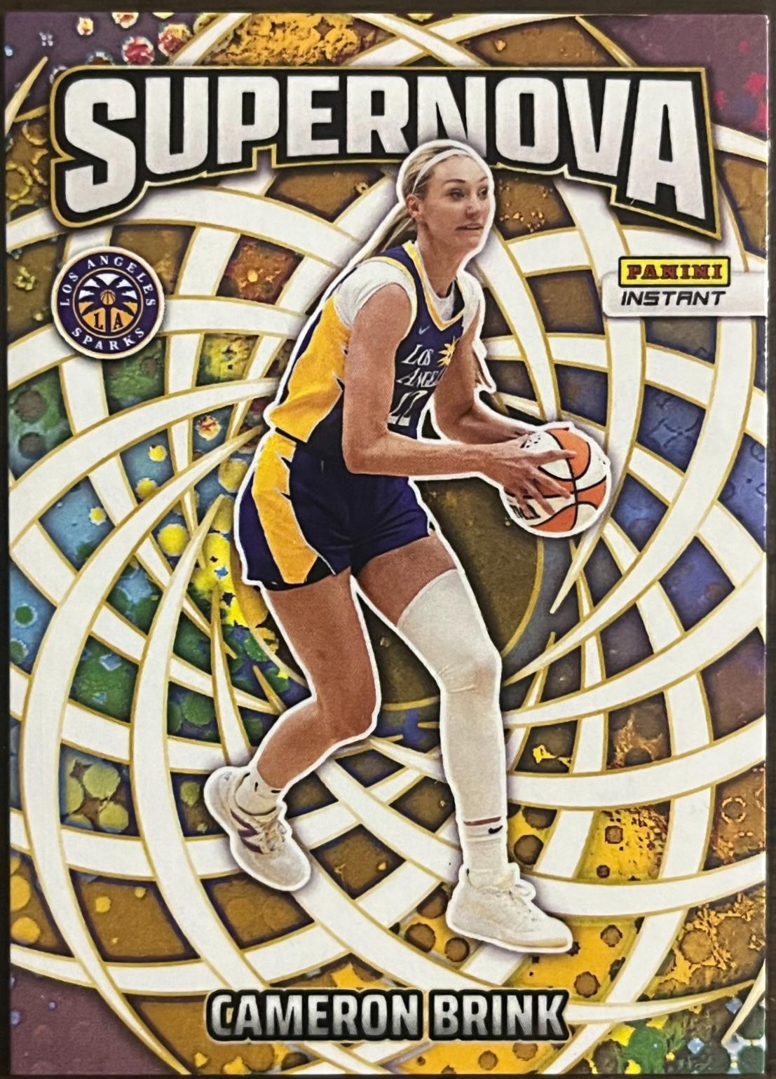 2025 Panini Instant WNBA Supernova Cameron Brink #SN-11 card