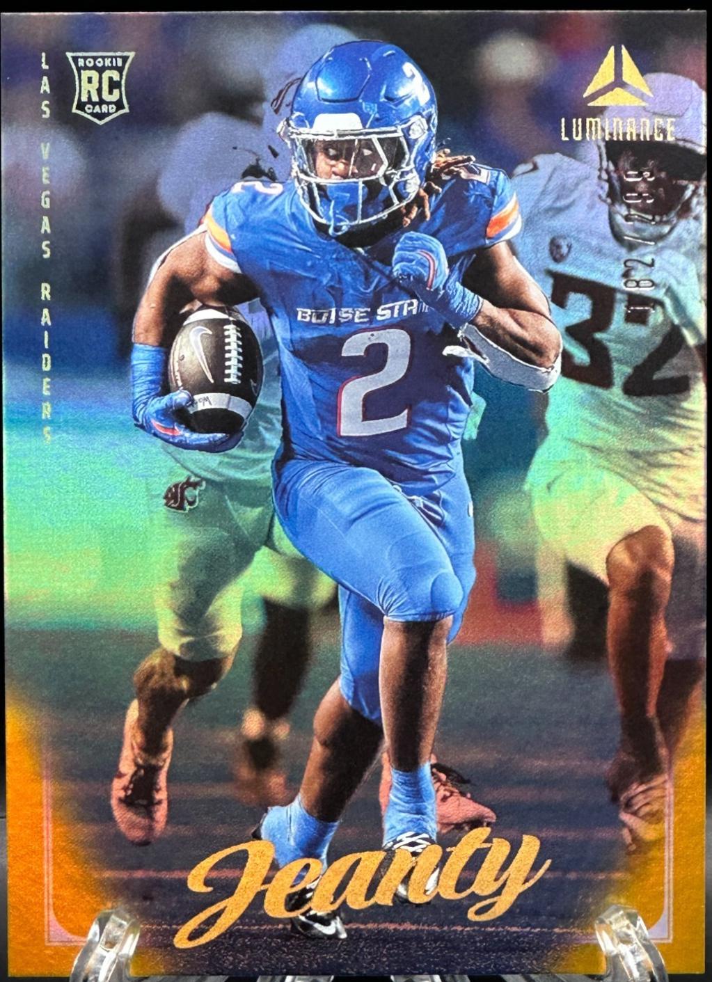 2025 Panini Luminance Ashton Jeanty [Gold] #108 card