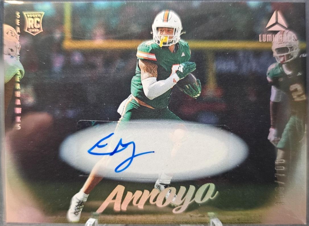 2025 Panini Luminance Elijah Arroyo [Autograph] #192 card