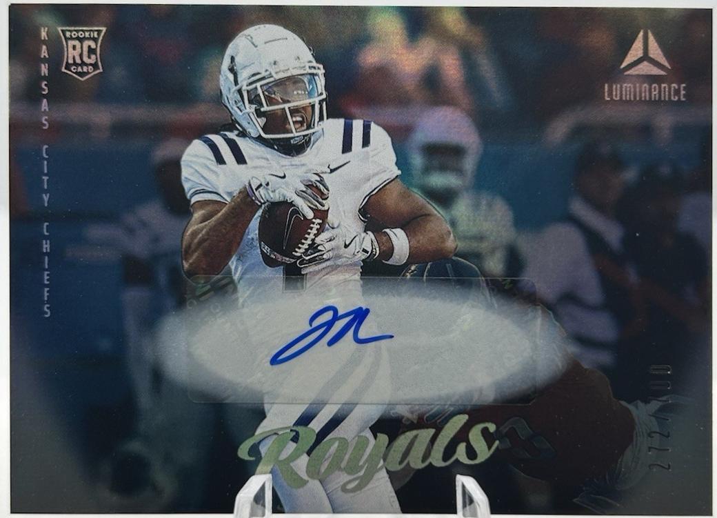 2025 Panini Luminance Jalen Royals [Autograph] #186 card