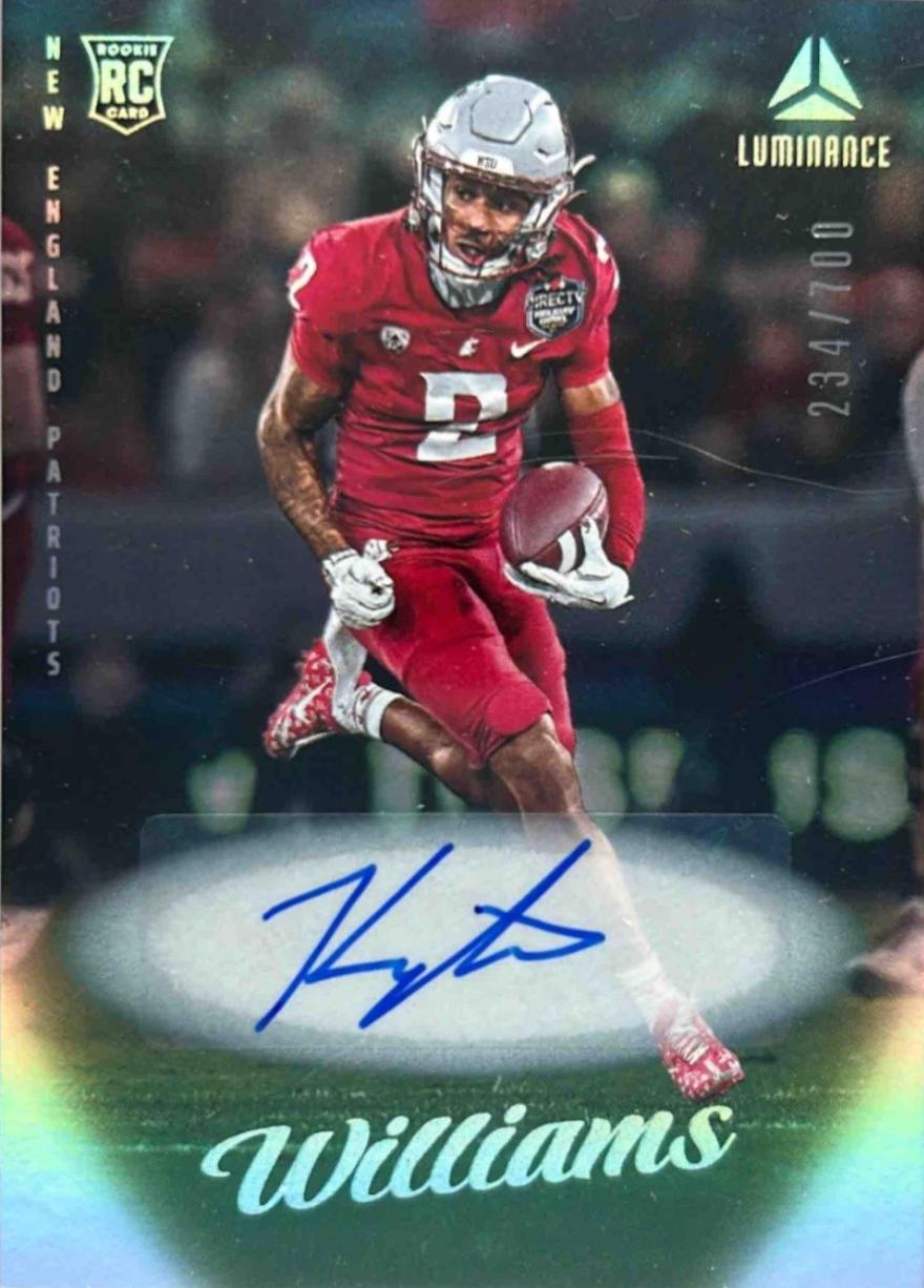 2025 Panini Luminance Kyle Williams [Autograph] #134 card