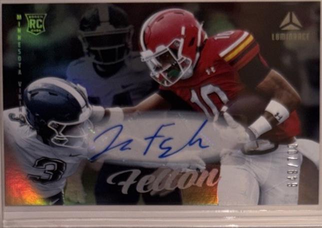 2025 Panini Luminance Tai Felton [Autograph] #188 card