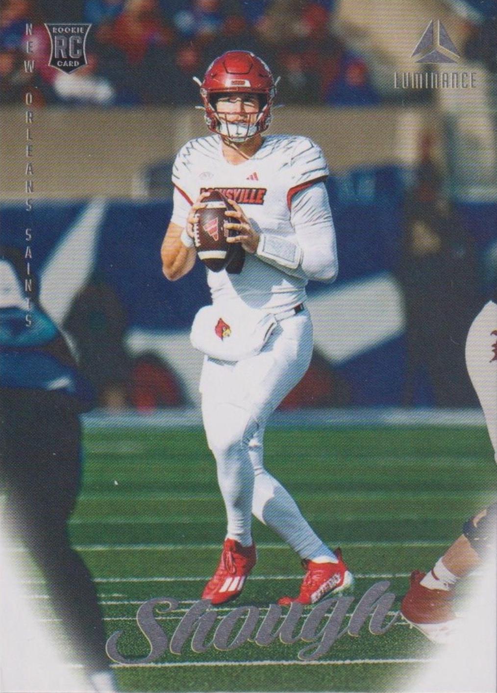 2025 Panini Luminance Tyler Shough #130 card
