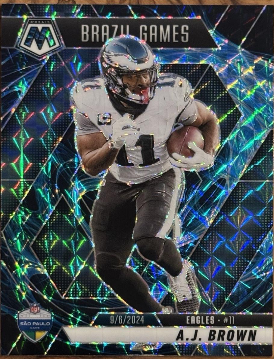 2025 Panini Mosaic A.J. Brown [Genesis] #266 card