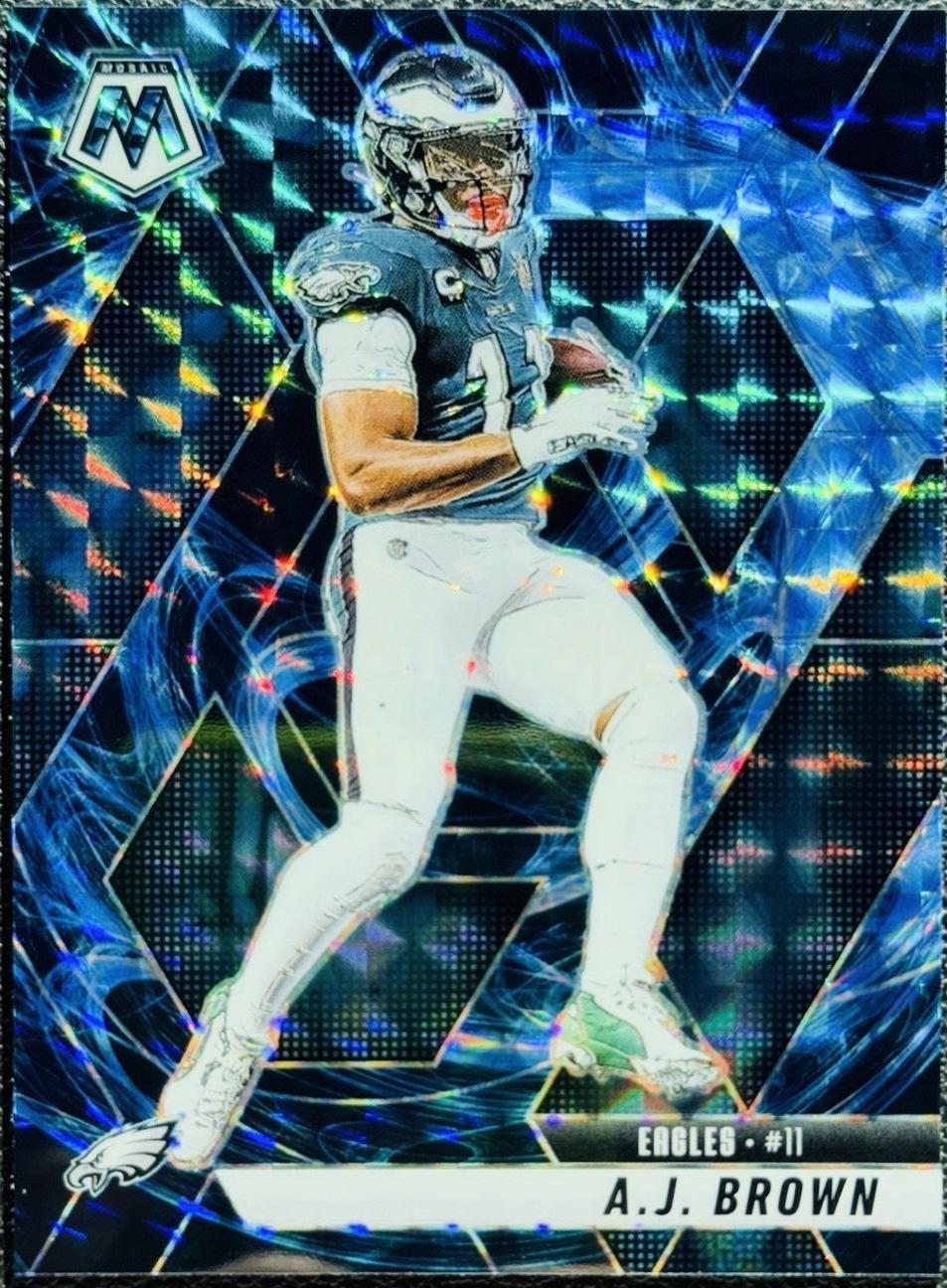 2025 Panini Mosaic A.J. Brown [Genesis] #78 card