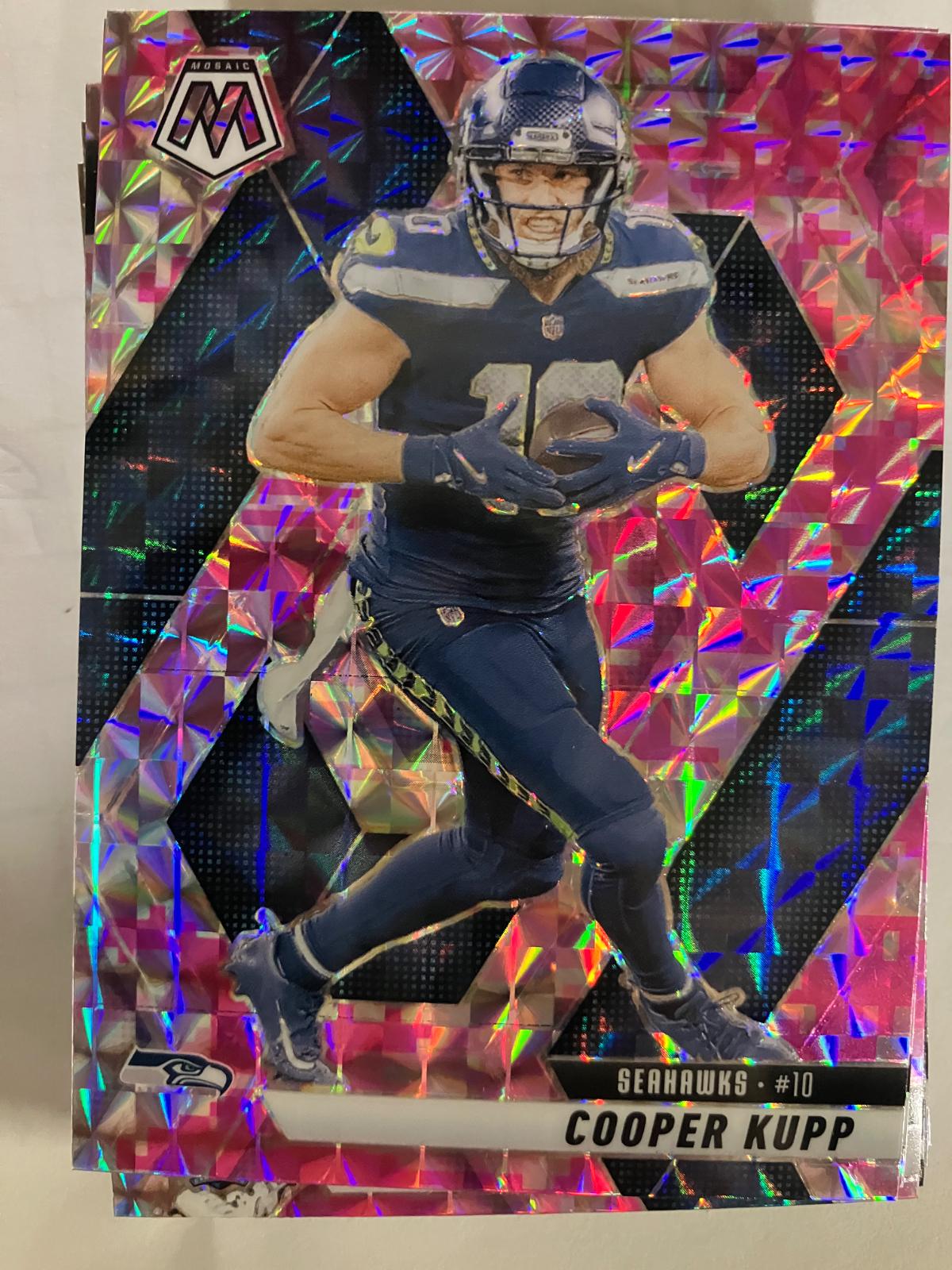 2025 Panini Mosaic Cooper Kupp [Camo Pink] #60 card