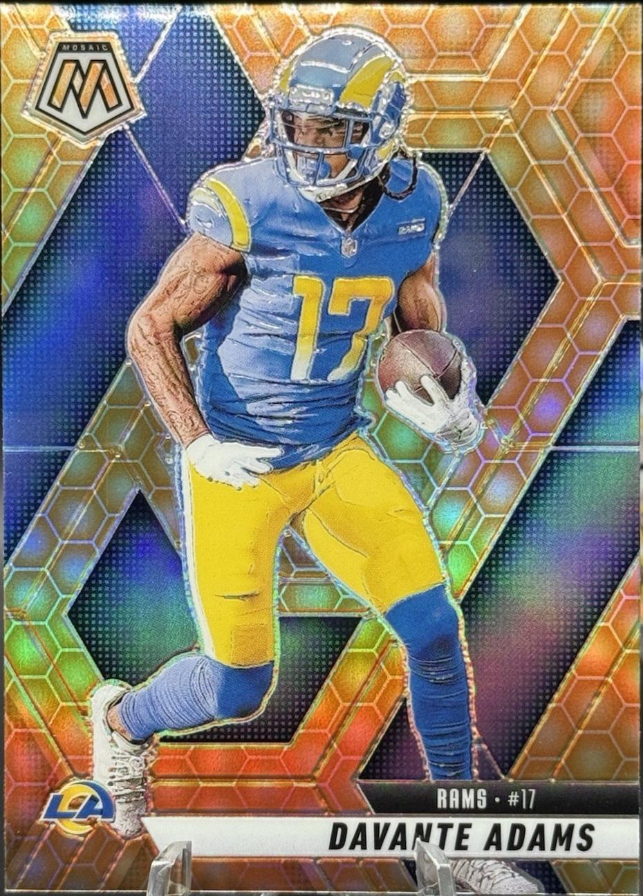 2025 Panini Mosaic Davante Adams [Honeycomb] #38 card