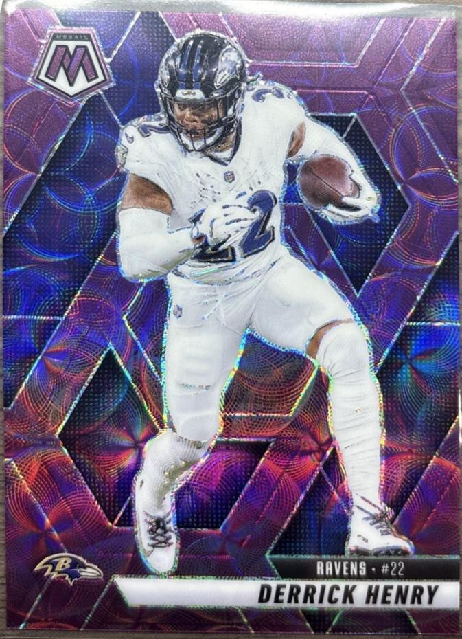 2025 Panini Mosaic Derrick Henry [Purple Scope] #67 card