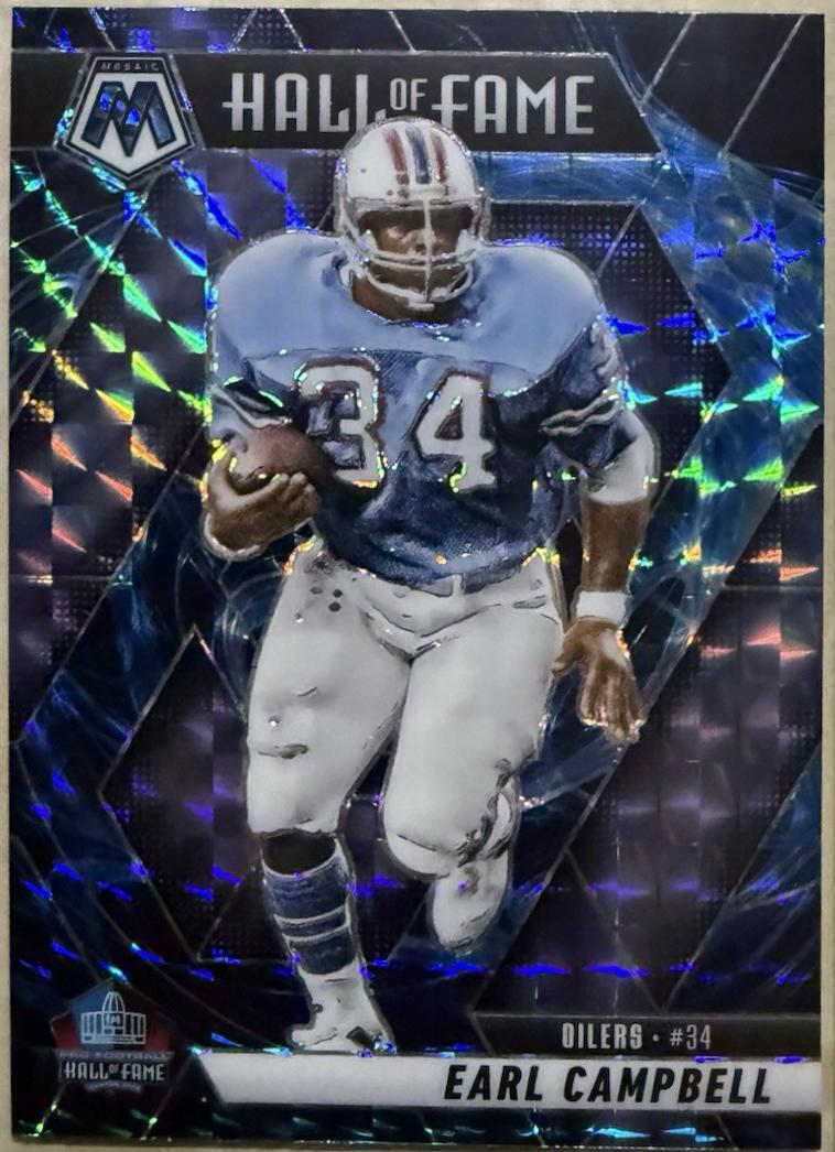 2025 Panini Mosaic Earl Campbell [Genesis] #294 card