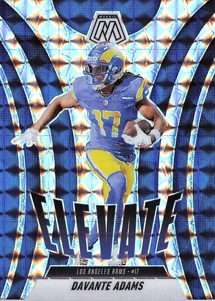 2025 Panini Mosaic Elevate Davante Adams [Mosaic] #17 card