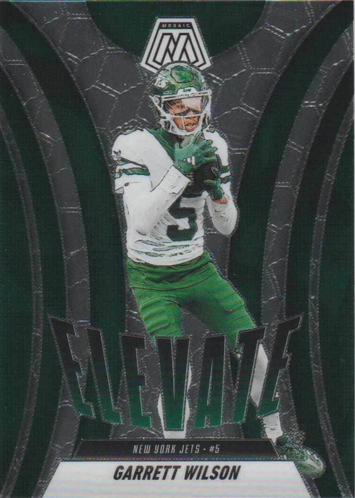 2025 Panini Mosaic Elevate Garrett Wilson #19 card