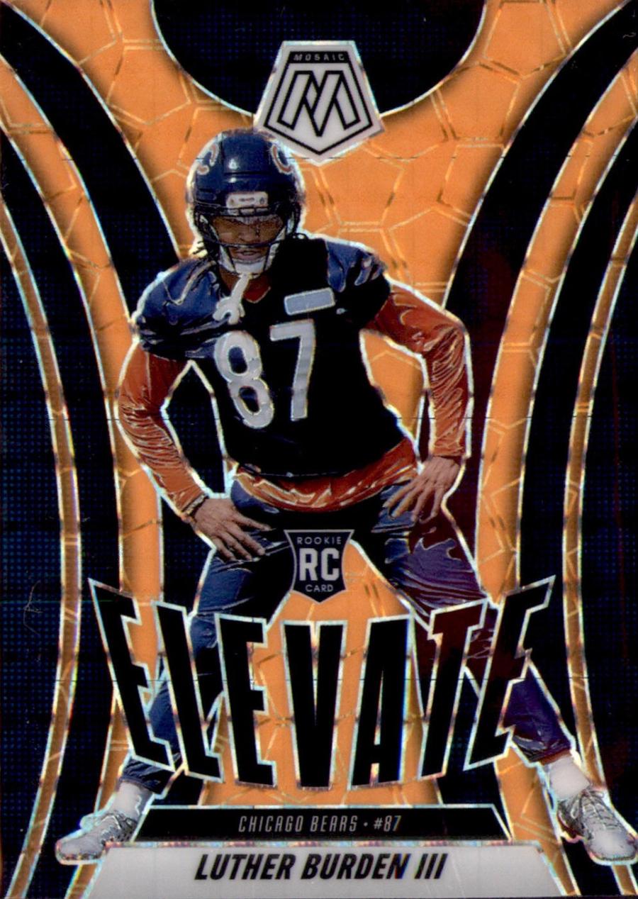 2025 Panini Mosaic Elevate Luther Burden III [Mosaic Orange Fluorescent] #7 card